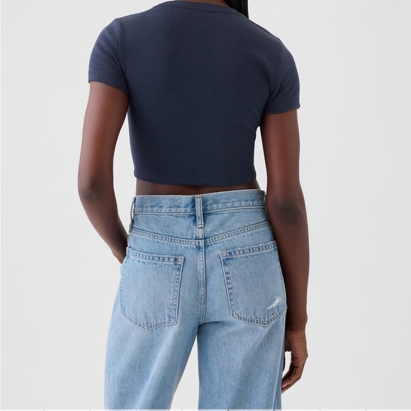Gap Modern Cropped T-Shirt. Size XL NWT - Picture 5 of 8